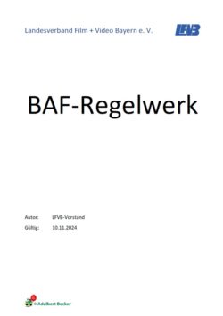 BAF-Regelwerk